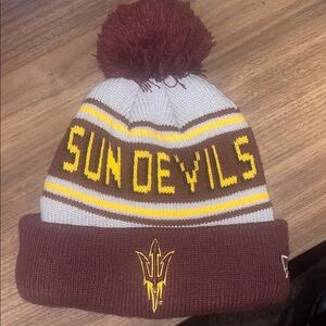 Sun Devils Pom Beanie